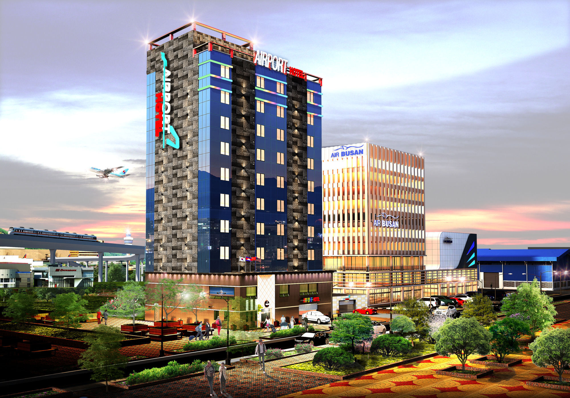 Hotel Airport Busan Exterior foto
